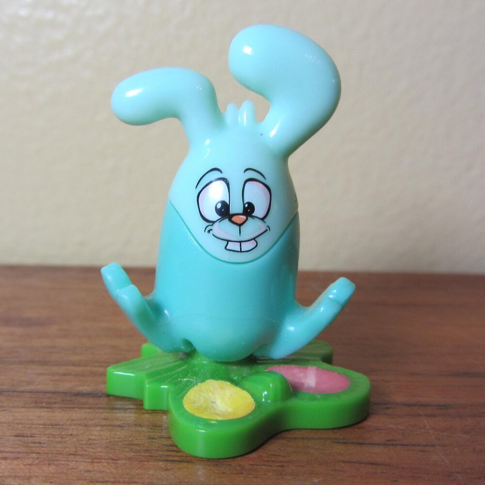5 for $30 - kinder surprise egg toy rabbit bunny blue (W5895)